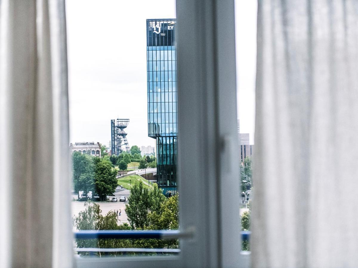 Pastel Blue Silesian Place Apartments Katowice Exterior foto